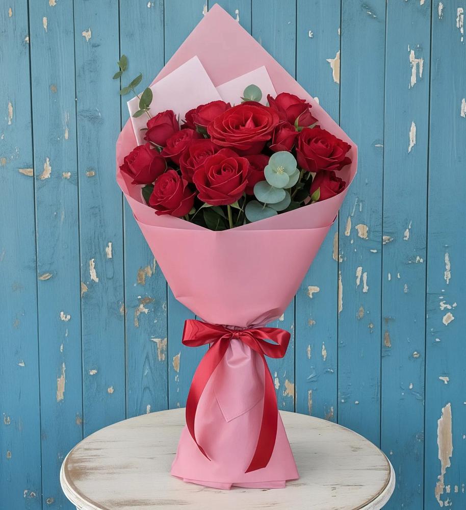 Букет цветов из: Розы в Медведь