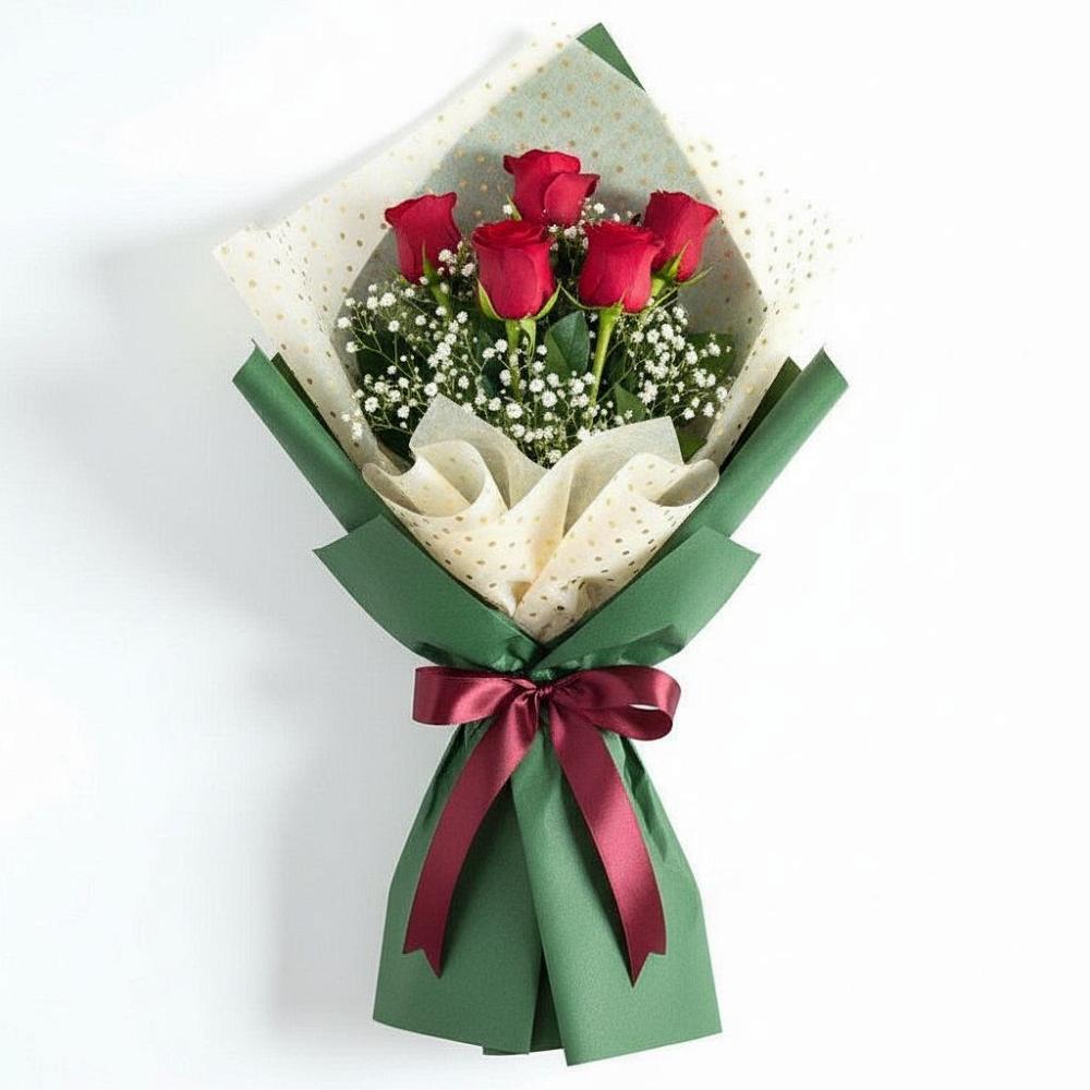 Букет цветов из: Розы в Медведь