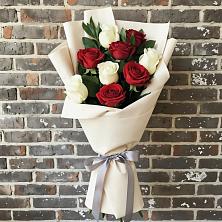 Букет цветов из:  Розы в Медведь