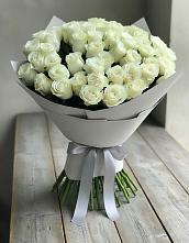 Букет 35 Белых роз в Медведь