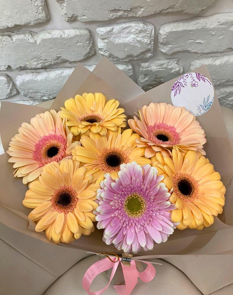 Букет цветов из: Герберы в Медведь