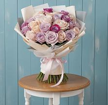 Букет цветов из:  Розы #REPLACE_PRED# Медведь