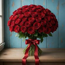 Букет Красные розы Блэк Меджик в Медведь