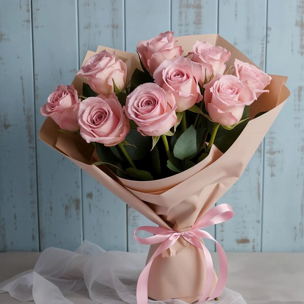 Букет цветов из: Розы в Медведь