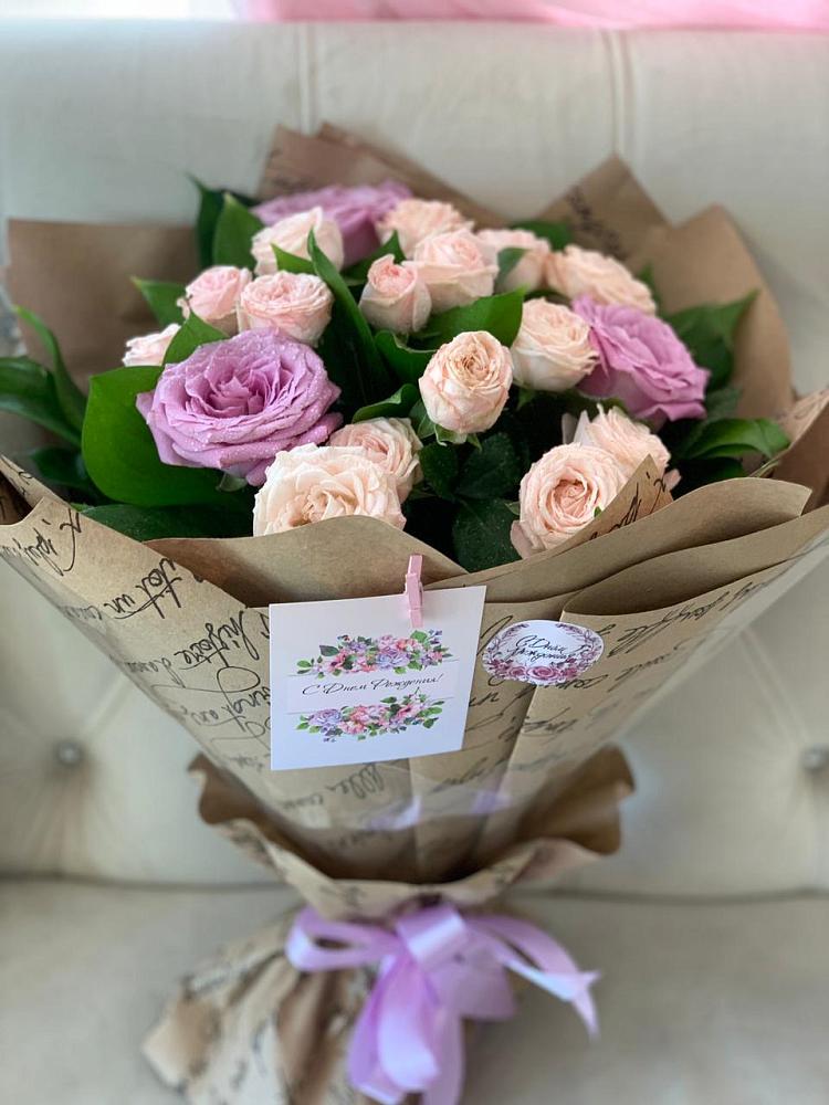 Букет цветов из: Розы в Медведь