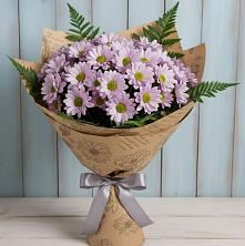Букет цветов из:  Хризантемы в Медведь