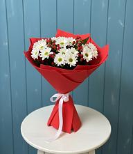 Букет цветов из:  Хризантемы в Медведь