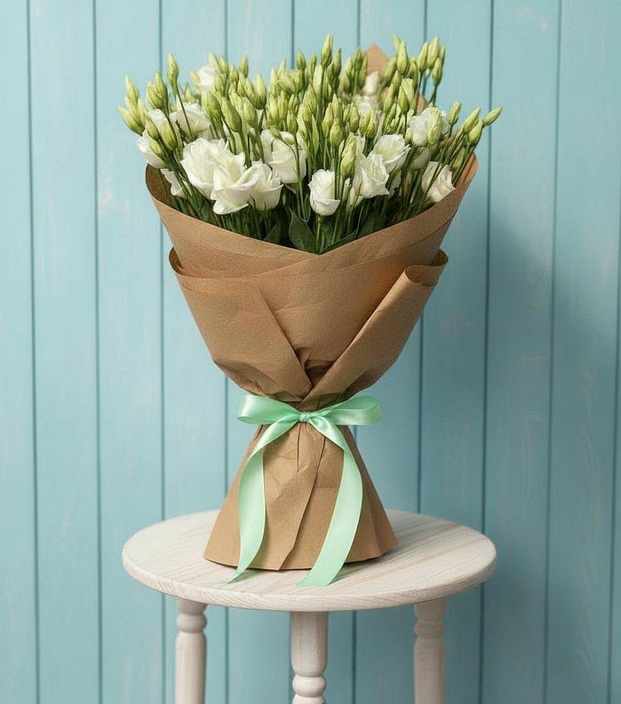 Букет цветов из: Лизиантусы в Медведь