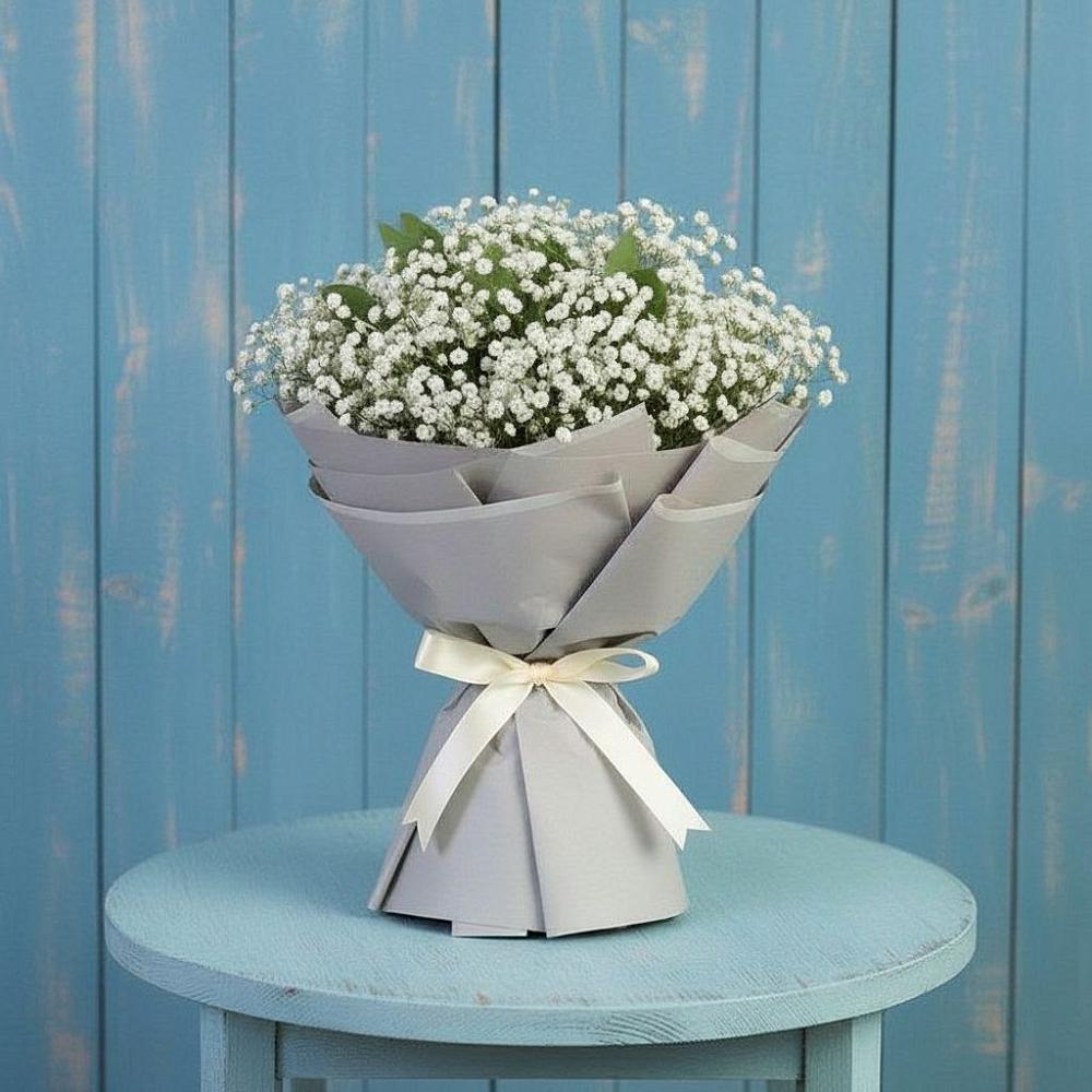 Букет цветов из: Гипсофила в Медведь