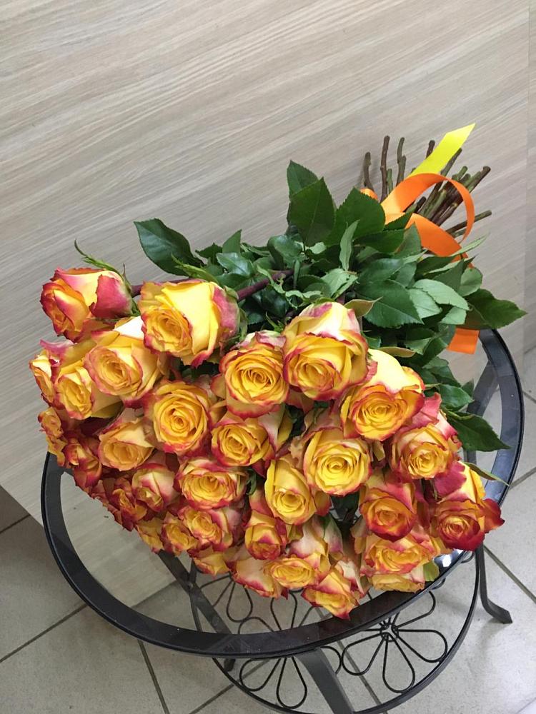 Букет Желтые розы в Медведь