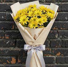 Букет цветов из:  Хризантемы в Медведь