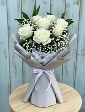 Букет цветов из:  Розы в Медведь
