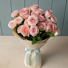 Букет Розовый шарм в Медведь