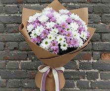 Букет цветов из:  Хризантемы в Медведь