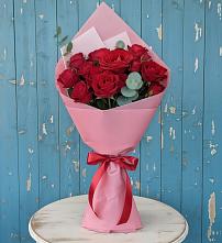 Букет цветов из:  Розы в Медведь