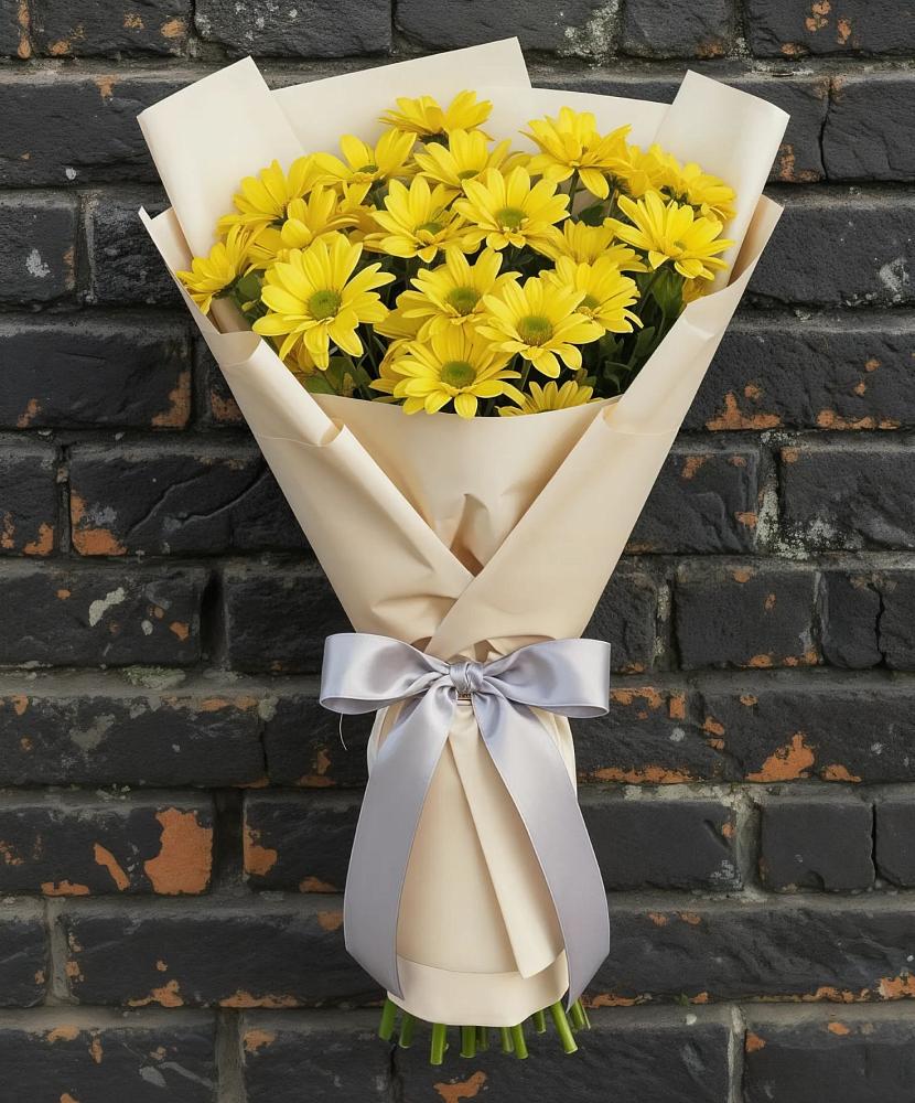 Букет цветов из: Хризантемы в Медведь
