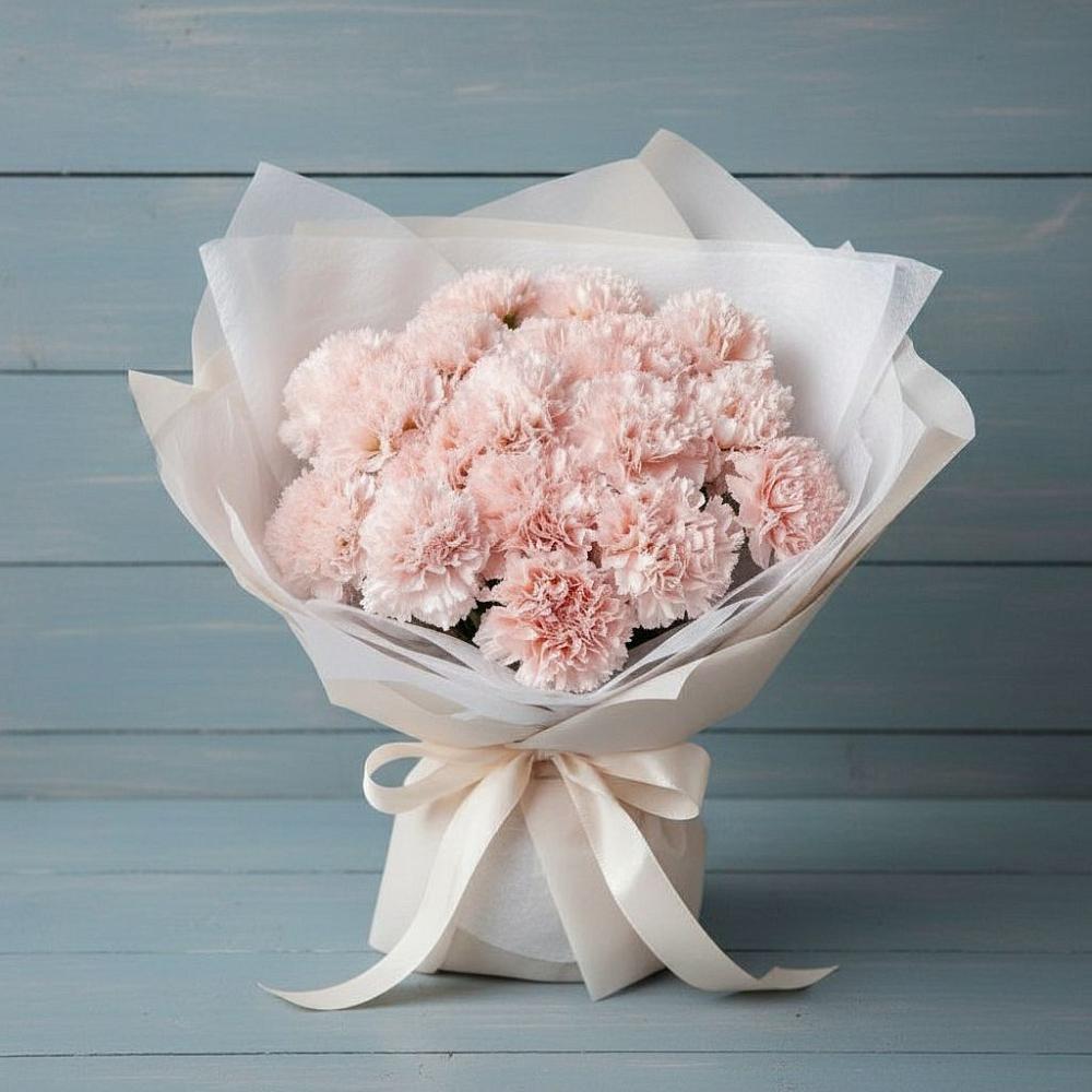 Букет цветов из: Гвоздики в Медведь