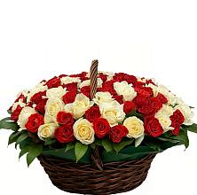 Премиум букет из: Розы #REPLACE_PRED# Медведь