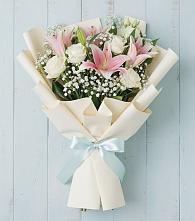 Букет цветов из:  Лилии в Медведь