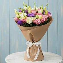 Букет цветов из:  Лизиантусы в Медведь