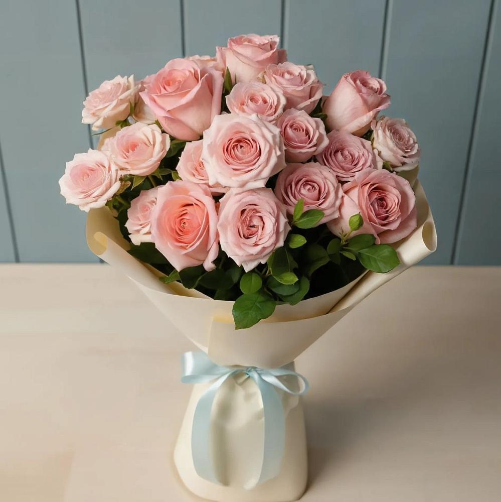 Букет Розовый шарм в Медведь