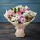 Букет цветов из: Хризантемы, Альстромерии и Розы в Медведь